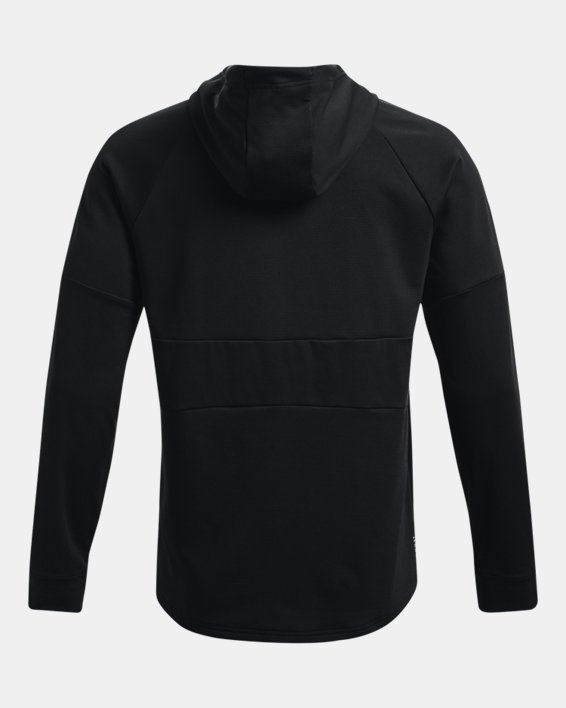 เสื้อฮู้ด UA RUSH™ Warm-Up สำหรับผู้ชาย, Black, pdpMainDesktop image number 6